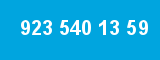 923 540 13 59